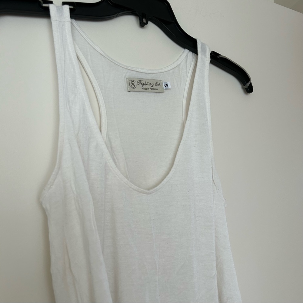 Fighting Eel Racerback Side Ruched Tank Top - Picture 4 of 11